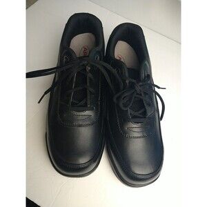 Apex Men's Black Ambulatory Diabetic Shoes/Sneakers Comfort W/ Insoles G7000MX10